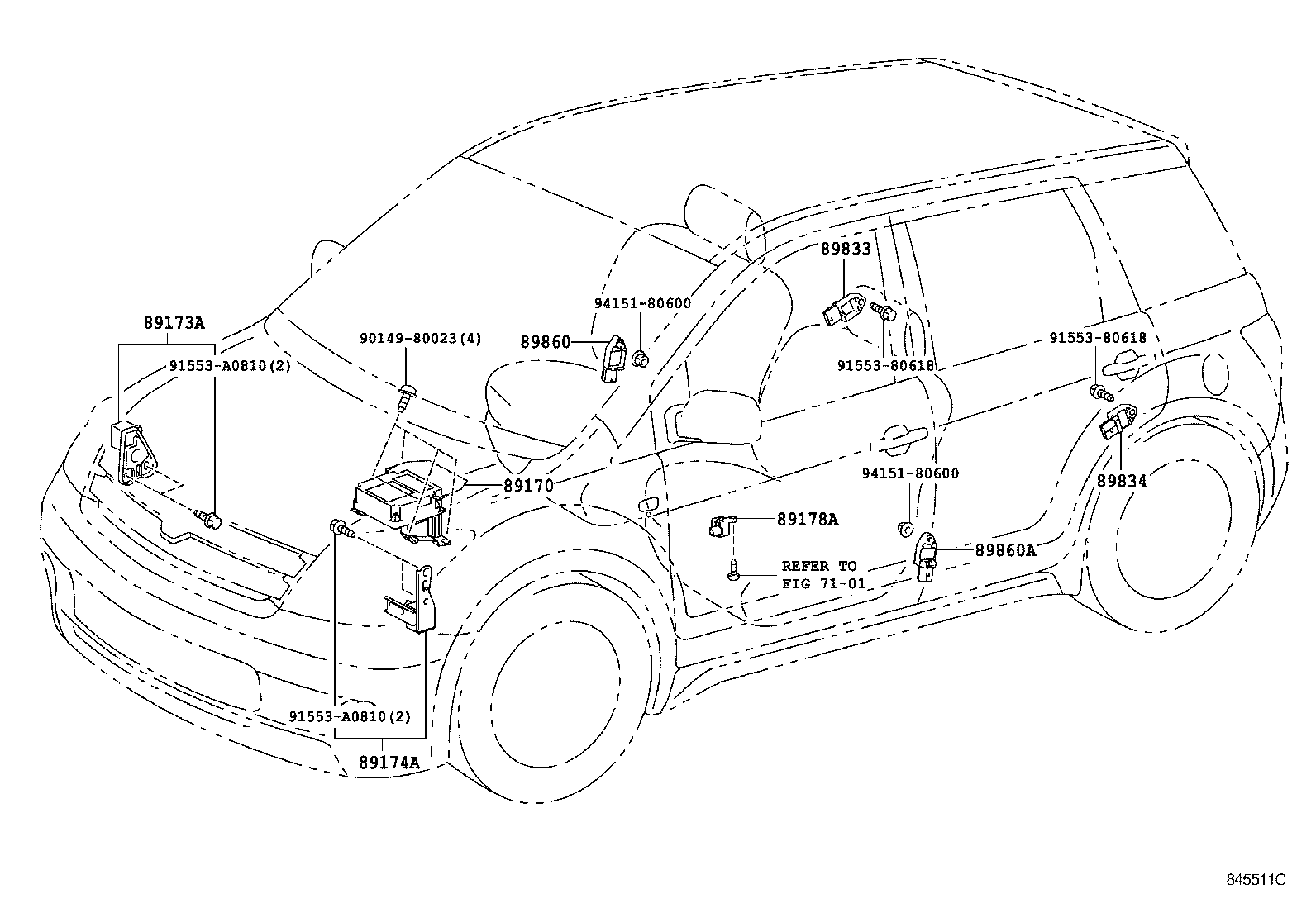  SCION XA |  AIR BAG