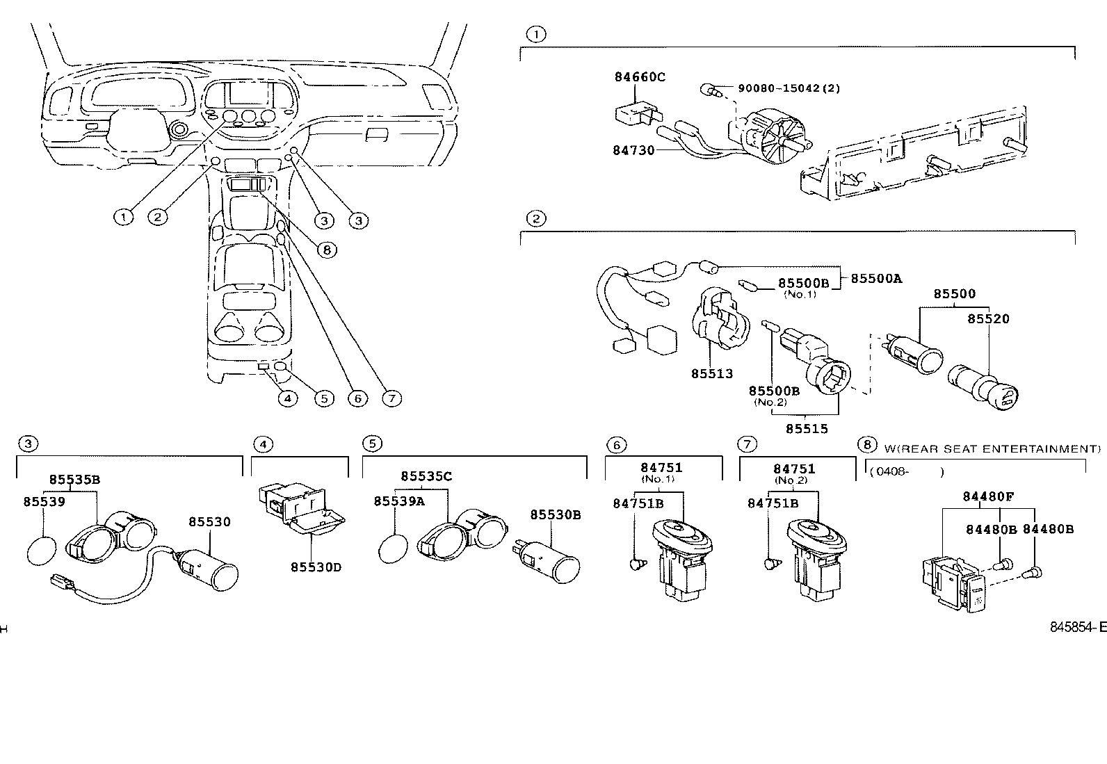  TUNDRA |  SWITCH RELAY COMPUTER