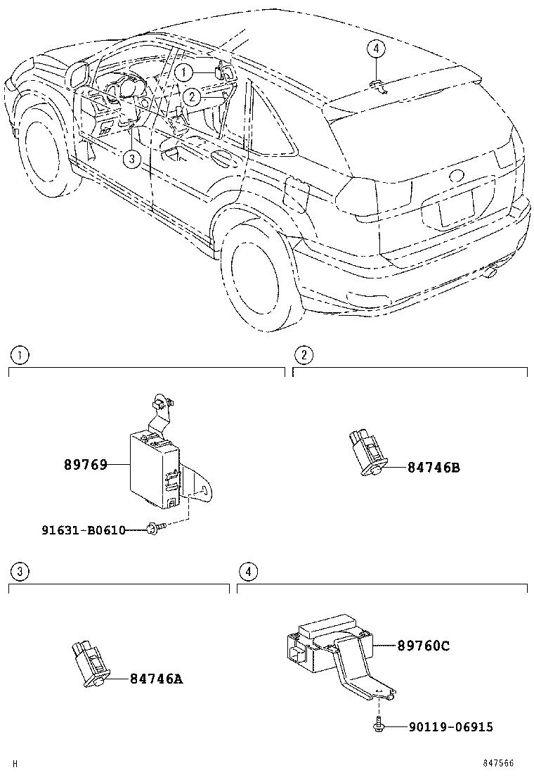  RX330 350 JPP |  TIRE PRESSURE WARNING SYSTEM