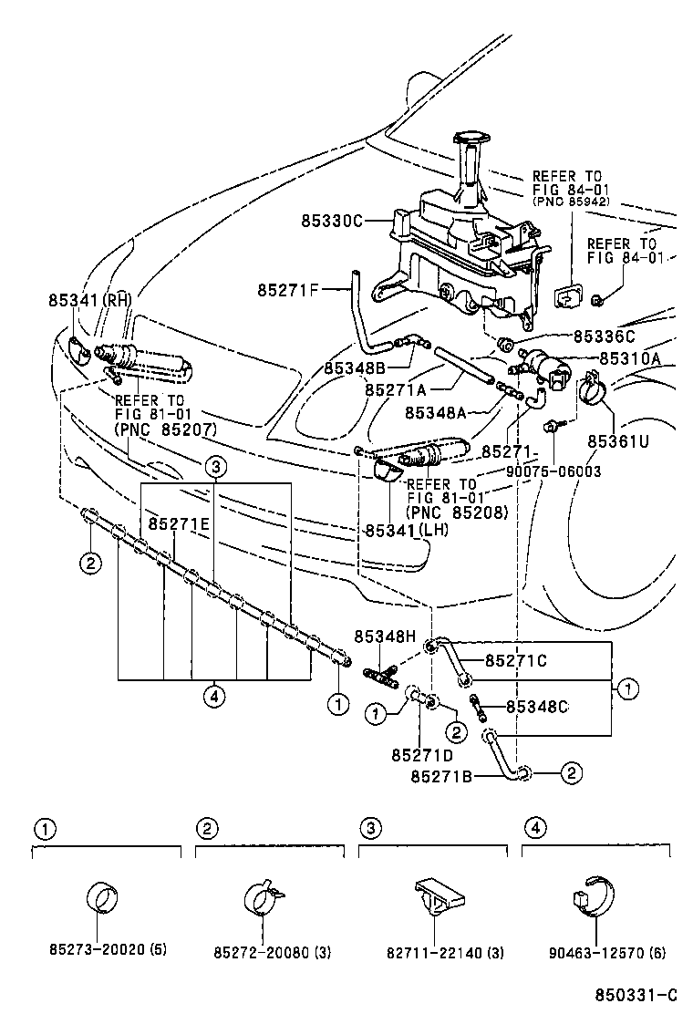  GS300 400 430 |  HEADLAMP CLEANER