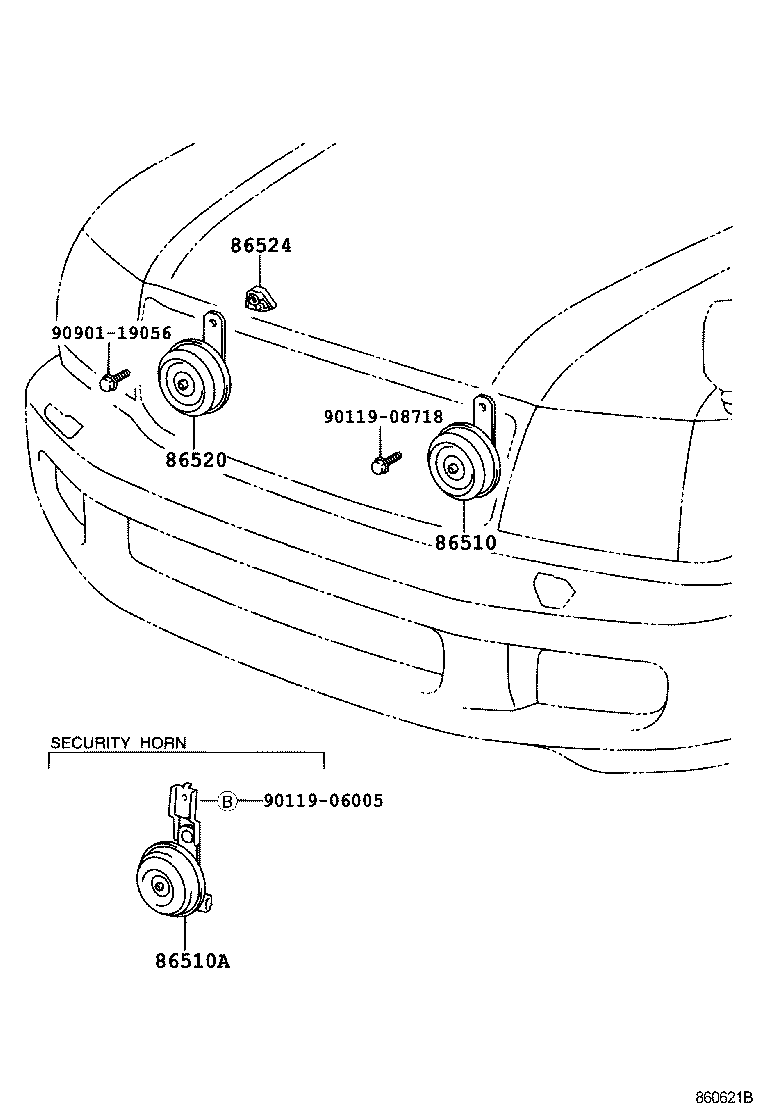  LAND CRUISER 100 |  HORN