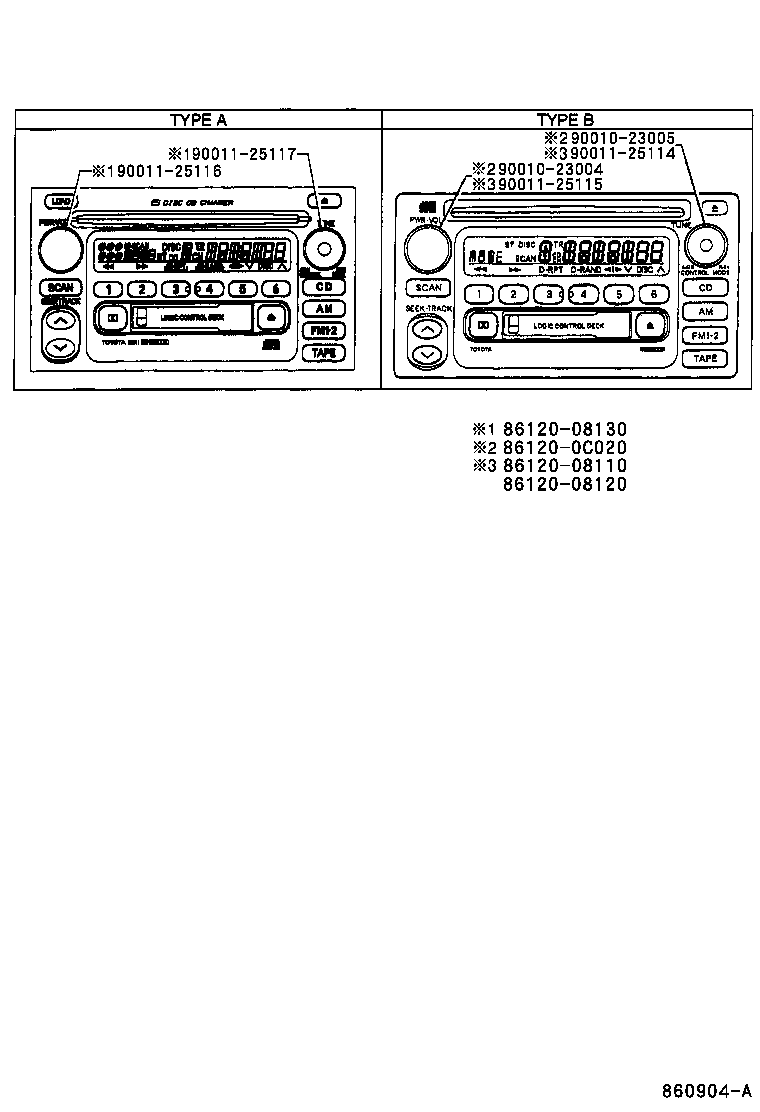  CAMRY NAP |  RADIO RECEIVER AMPLIFIER CONDENSER