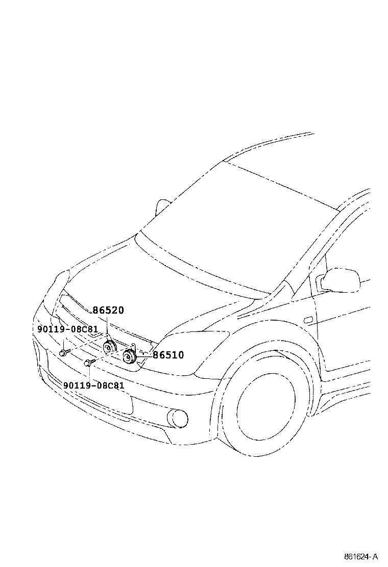  SCION XA |  HORN