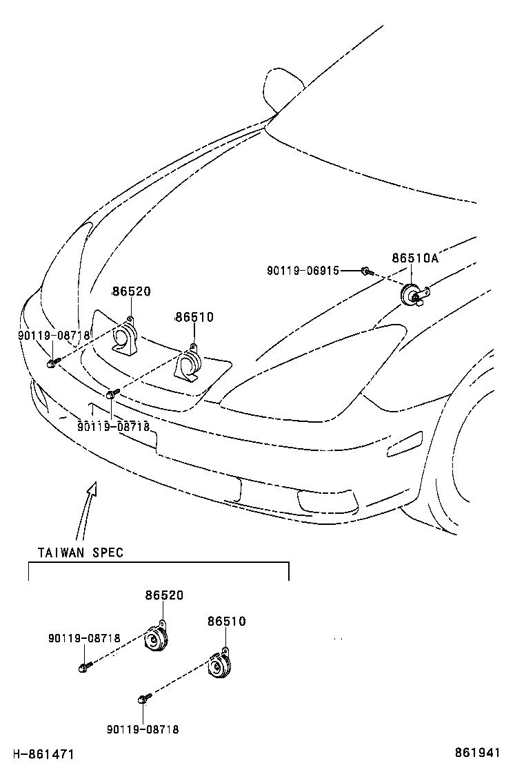  ES300 330 |  HORN