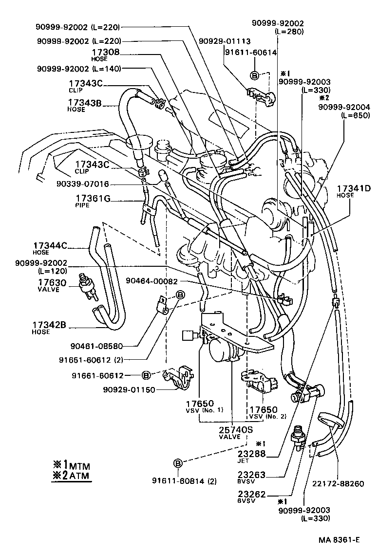  CELICA |  VACUUM PIPING