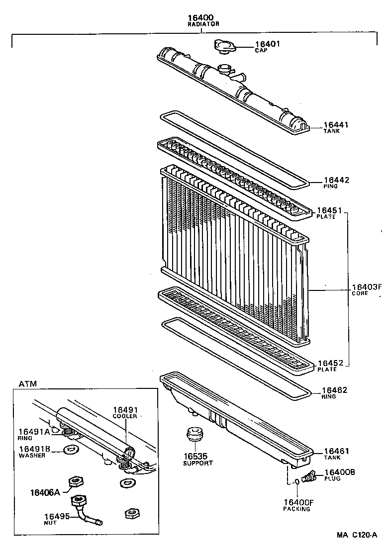  ES250 |  RADIATOR WATER OUTLET