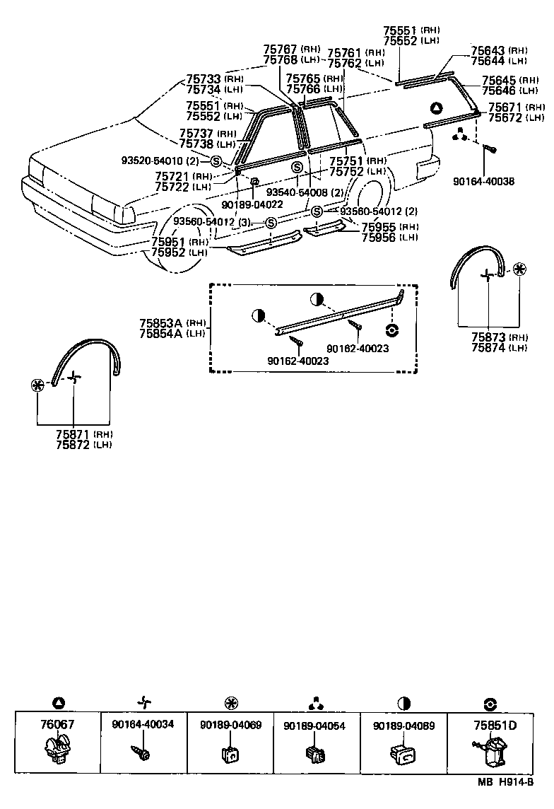  CRESSIDA |  SIDE MOULDING