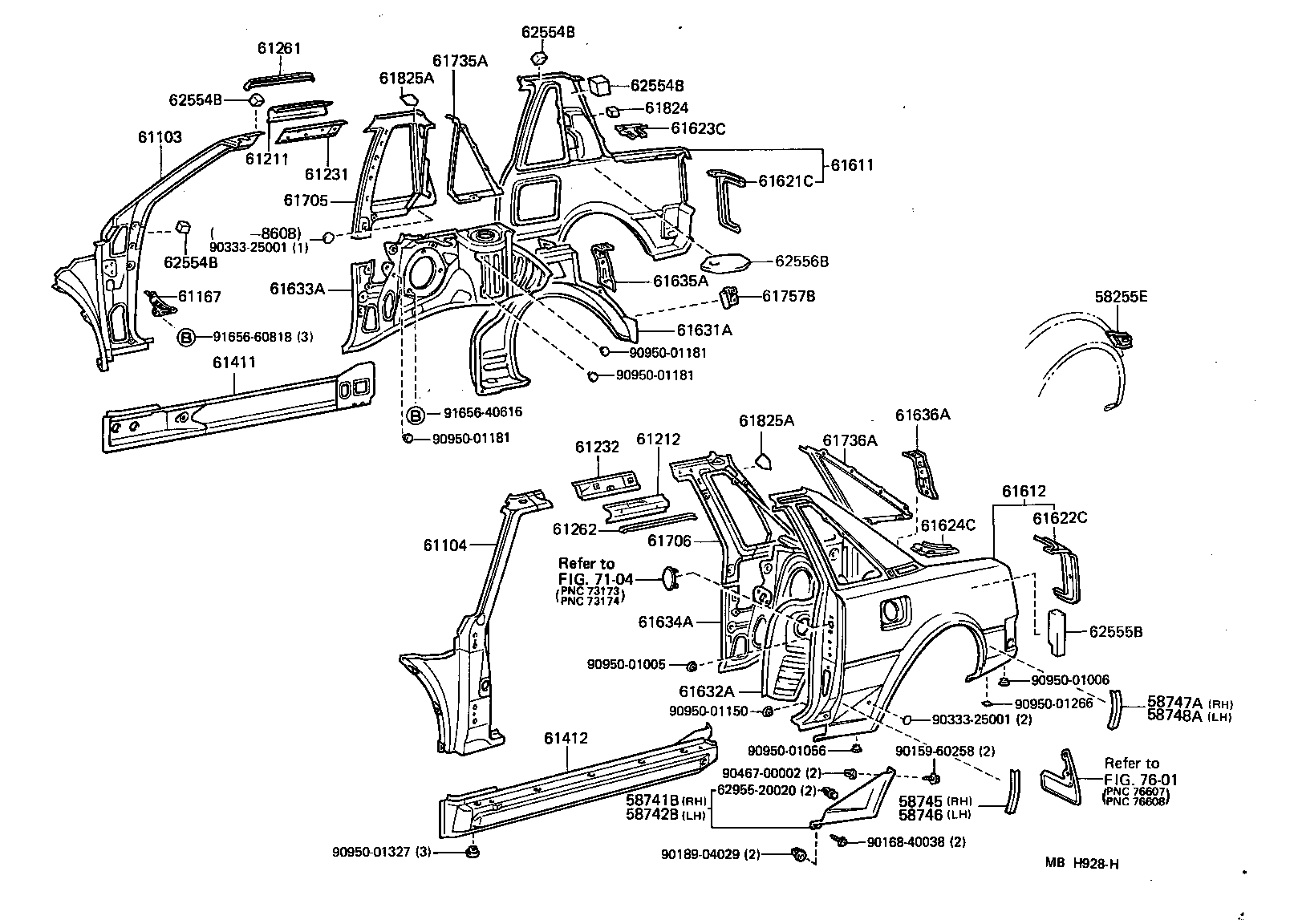  MR2 |  SIDE MEMBER