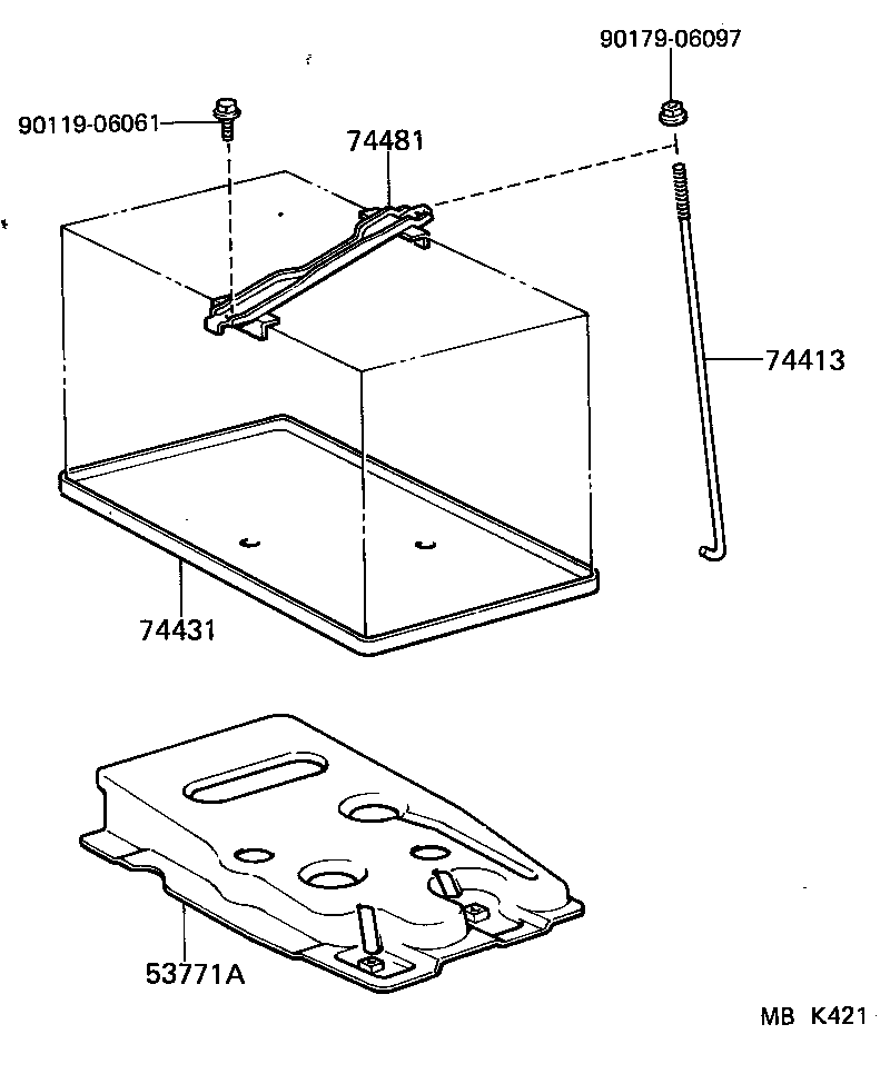  SUPRA |  BATTERY CARRIER