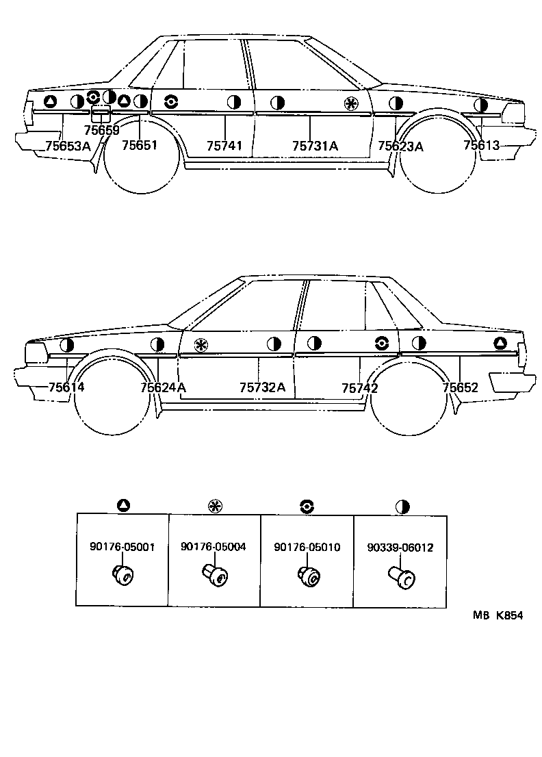  CRESSIDA |  SIDE MOULDING