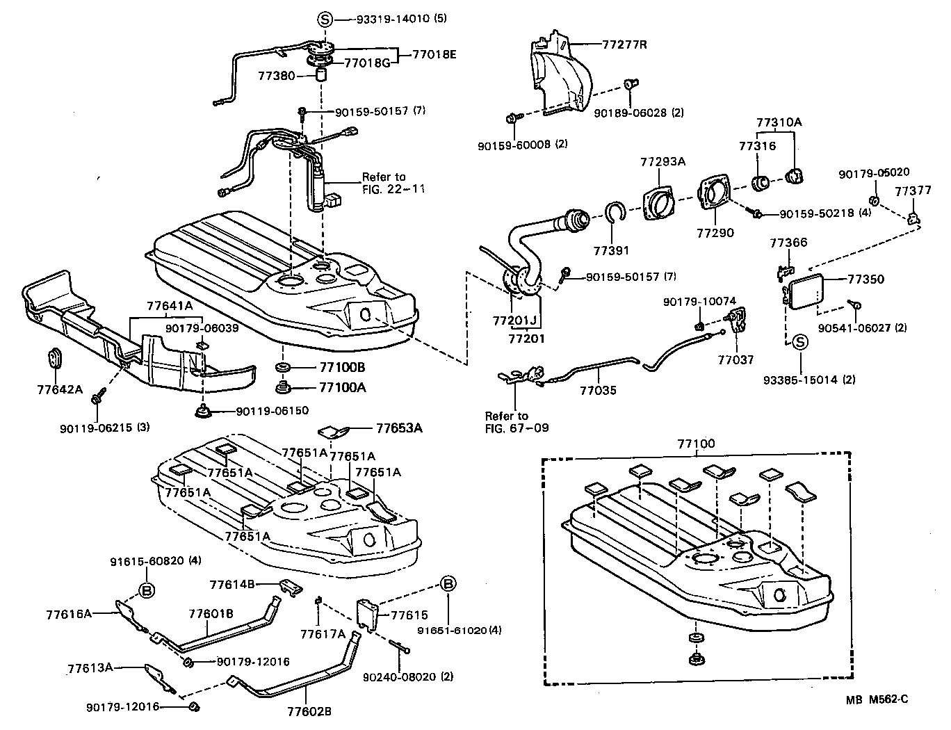  CELICA |  FUEL TANK TUBE