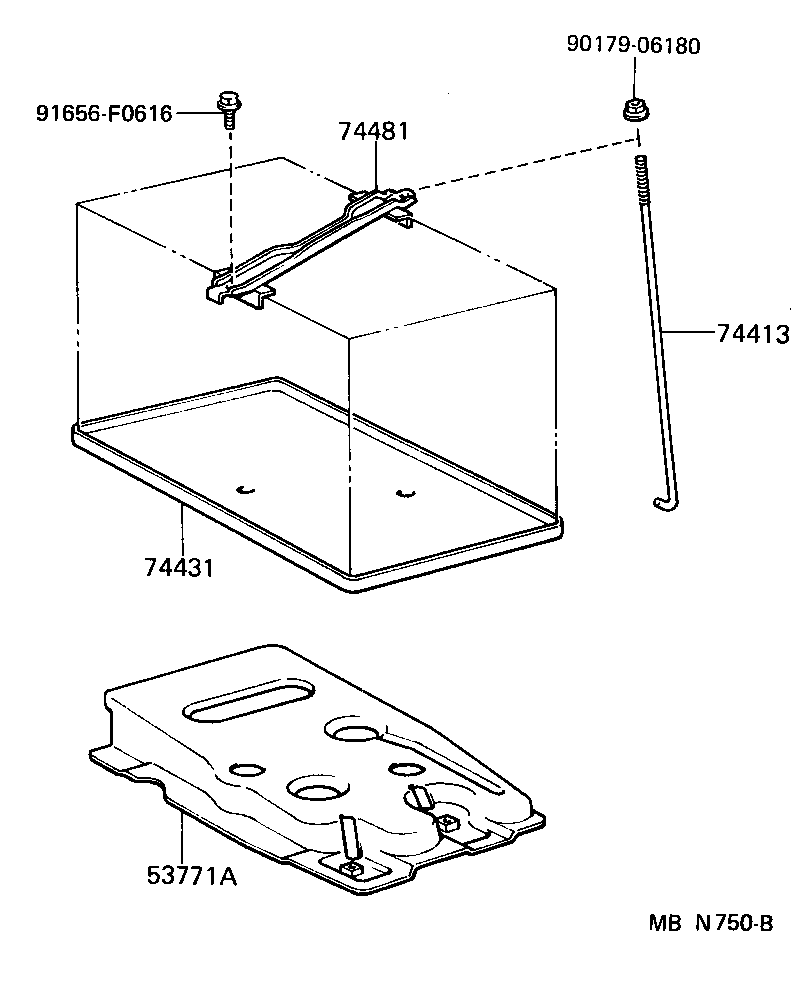  SUPRA |  BATTERY CARRIER