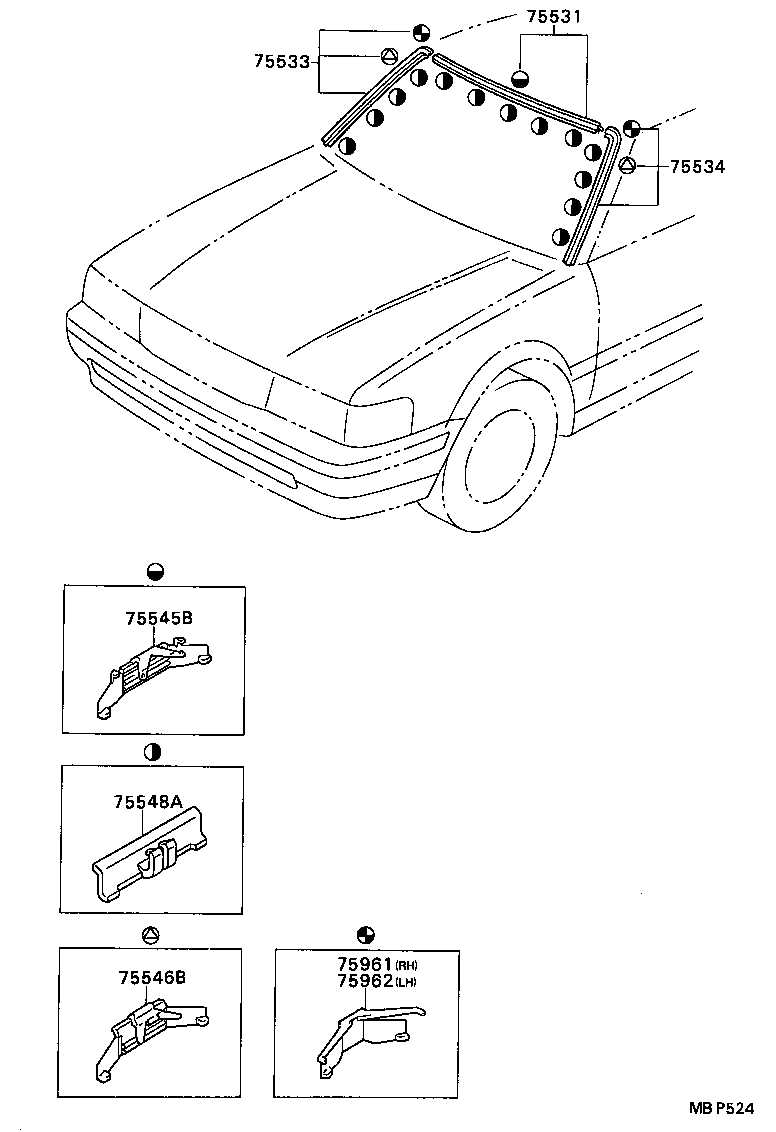  CRESSIDA |  FRONT MOULDING