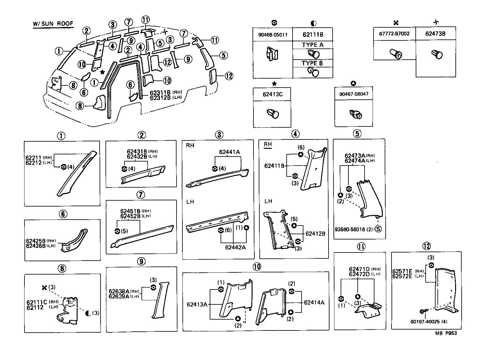  VAN |  INSIDE TRIM BOARD