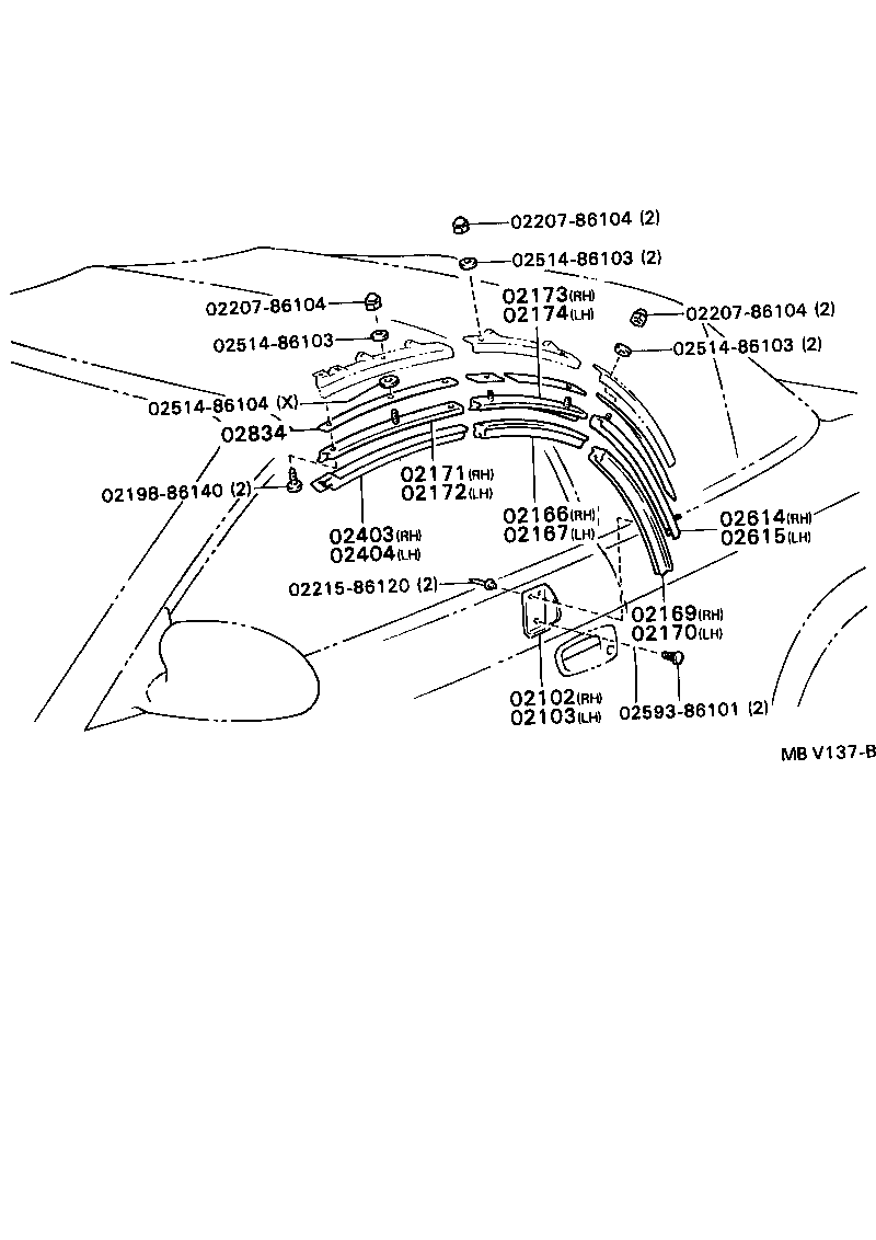  CELICA |  CONVERTIBLE PARTS