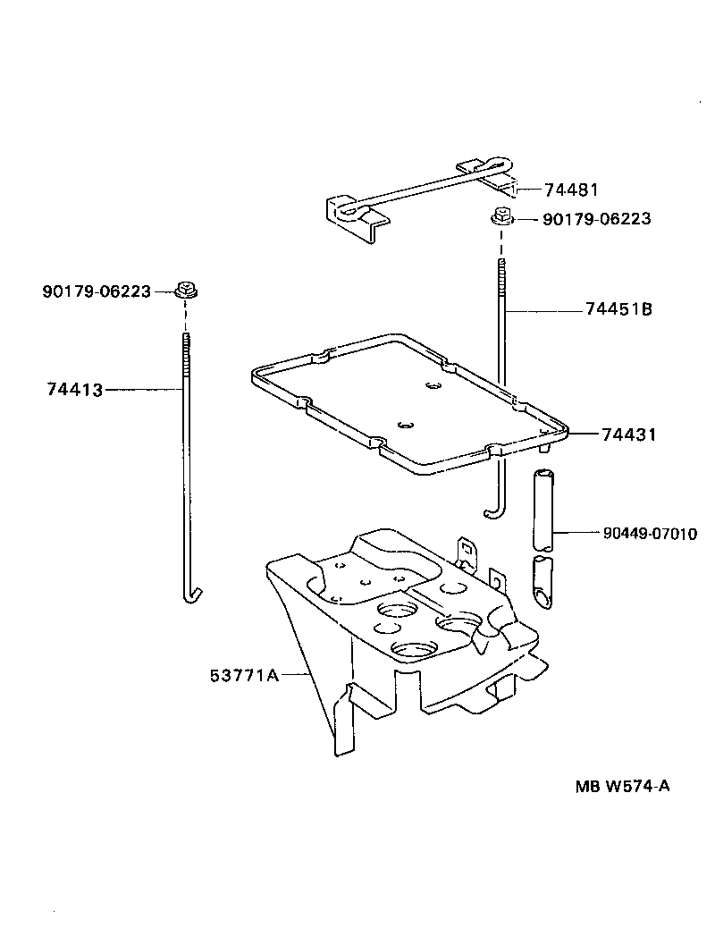  ES300 |  BATTERY CARRIER