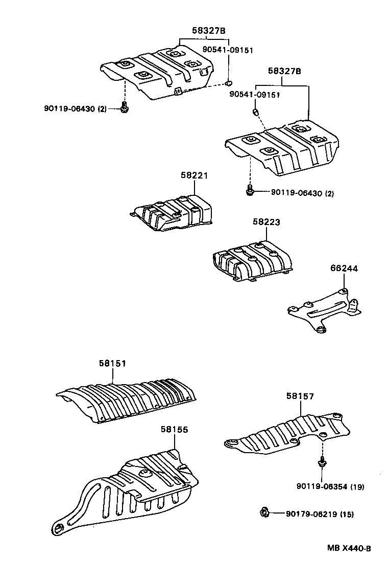  GS300 |  FLOOR INSULATOR