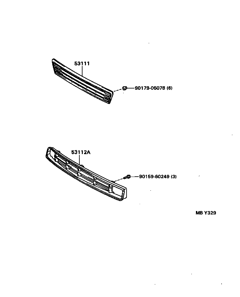  ES300 |  RADIATOR GRILLE