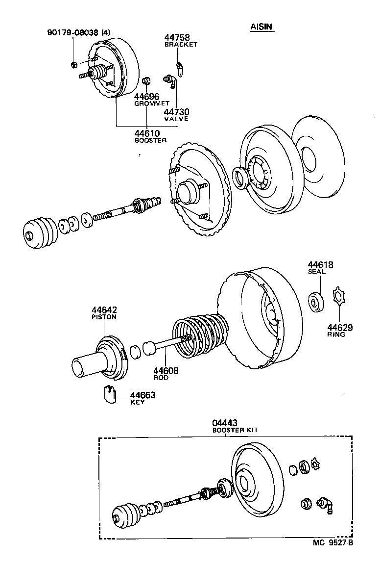  VAN |  BRAKE BOOSTER VACUUM TUBE