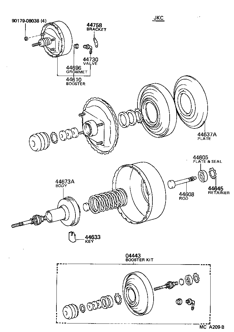  VAN |  BRAKE BOOSTER VACUUM TUBE