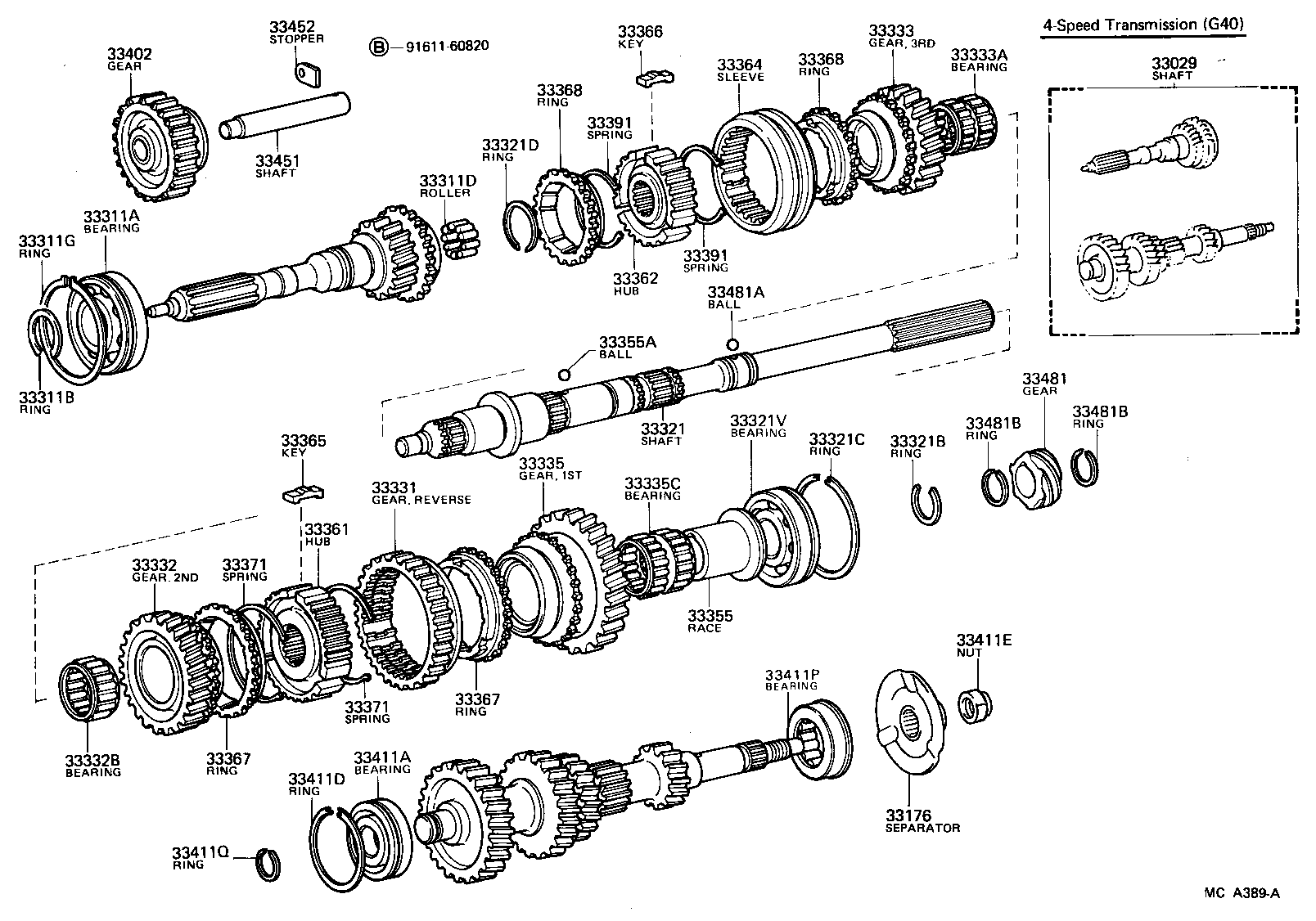  4 RUNNER TRUCK |  TRANSMISSION GEAR MTM