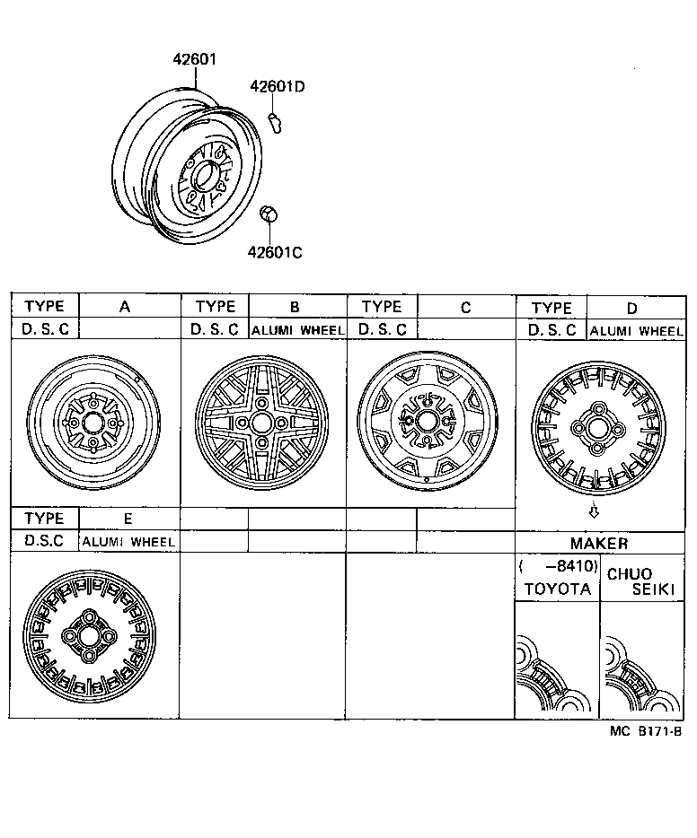  CRESSIDA |  DISC WHEEL WHEEL CAP