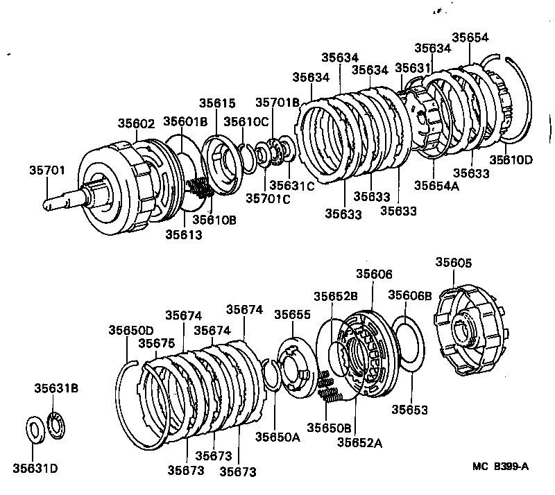  CRESSIDA |  BRAKE BAND MULTIPLE DISC CLUTCH ATM