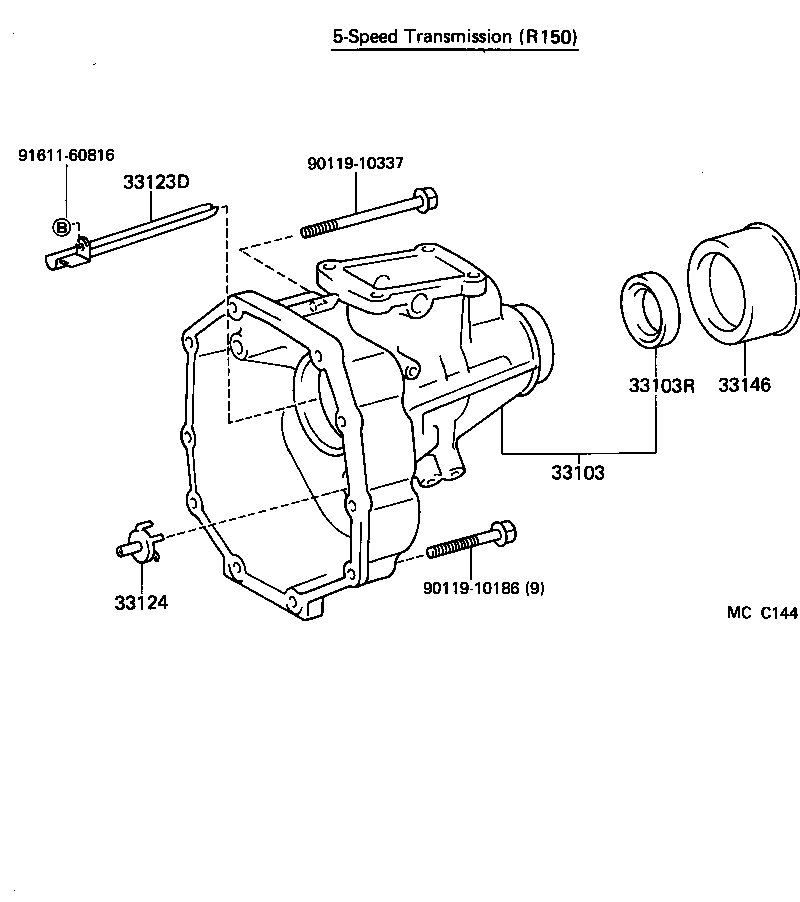  4 RUNNER TRUCK |  EXTENSION HOUSING MTM