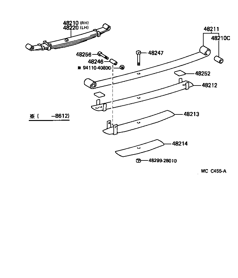  VAN |  REAR SPRING SHOCK ABSORBER