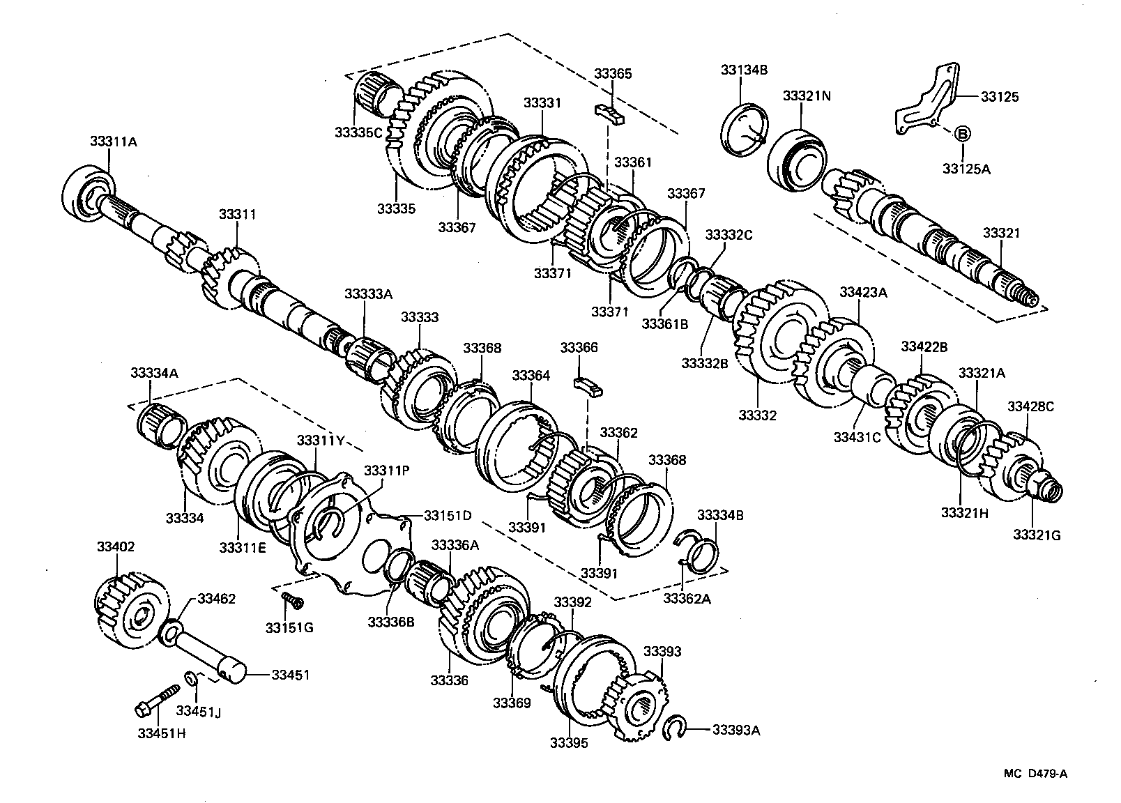  MR2 |  TRANSMISSION GEAR MTM