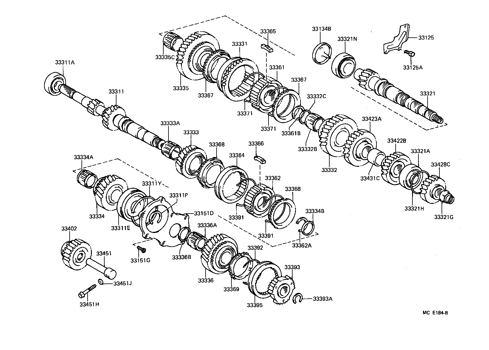  CAMRY |  TRANSMISSION GEAR MTM