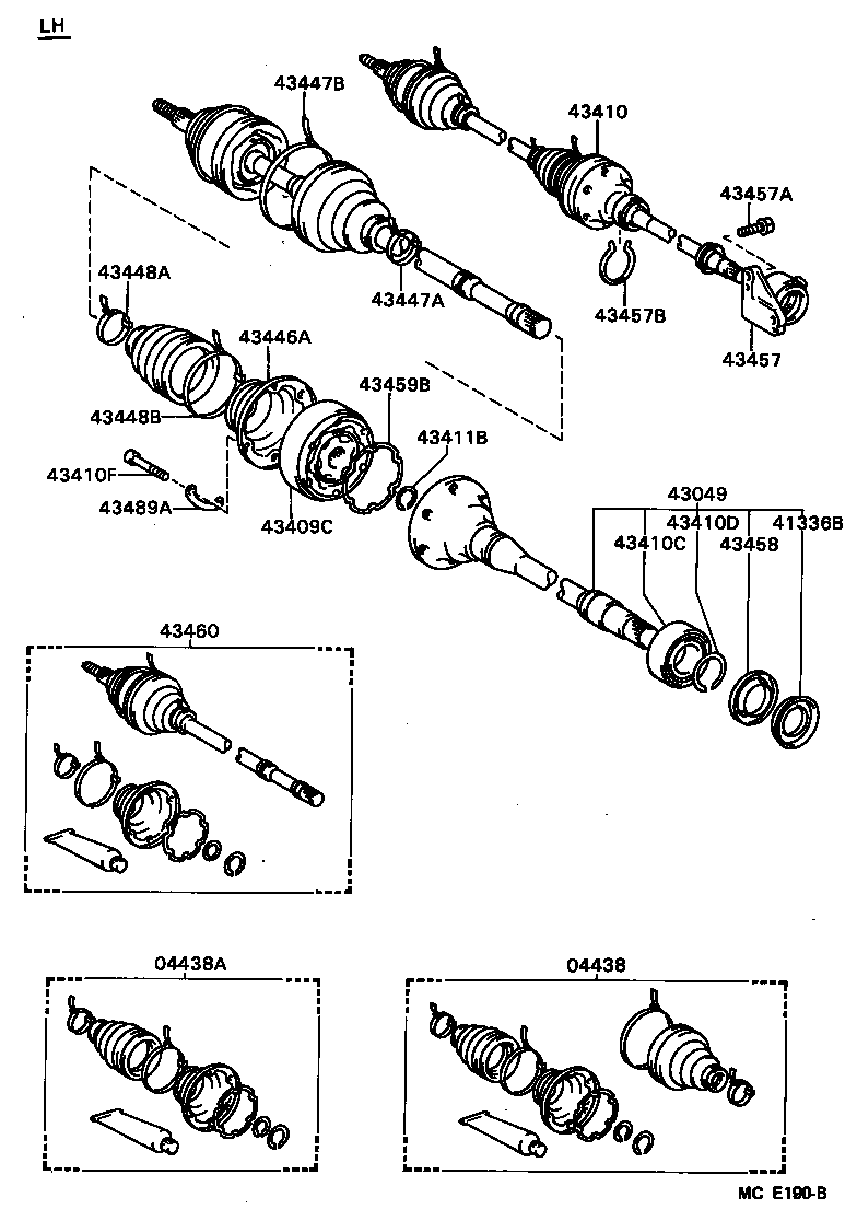  CAMRY |  FRONT DRIVE SHAFT