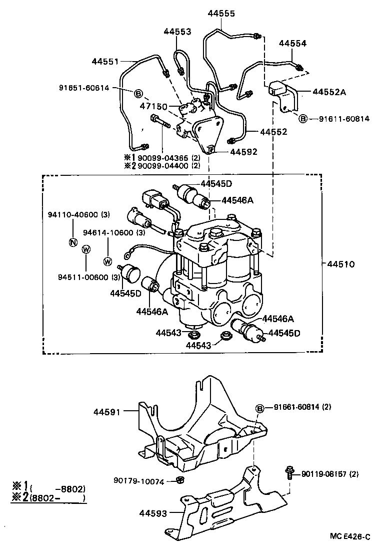  CELICA |  BRAKE TUBE CLAMP