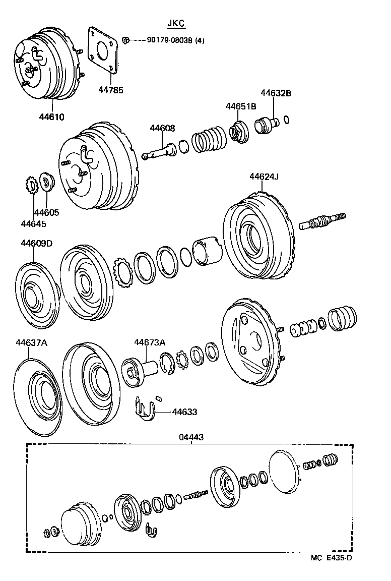  CELICA |  BRAKE BOOSTER VACUUM TUBE