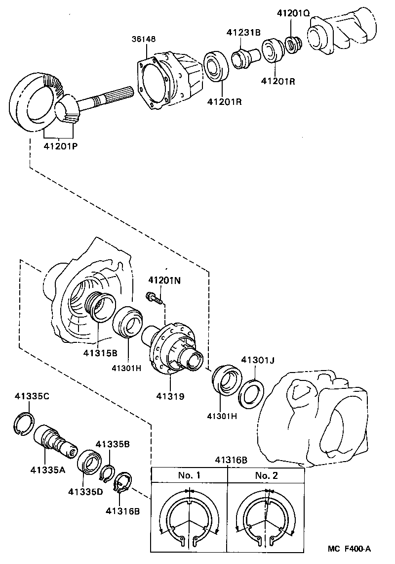  CAMRY |  TRANSFER GEAR