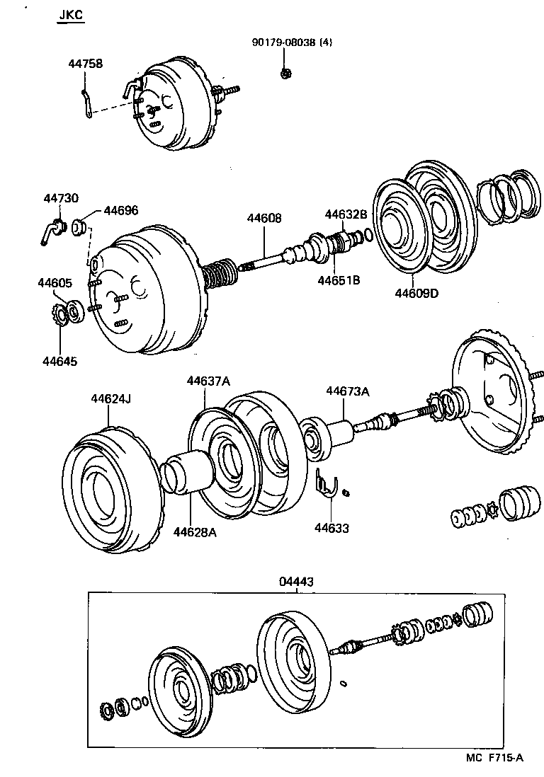  MR2 |  BRAKE BOOSTER VACUUM TUBE