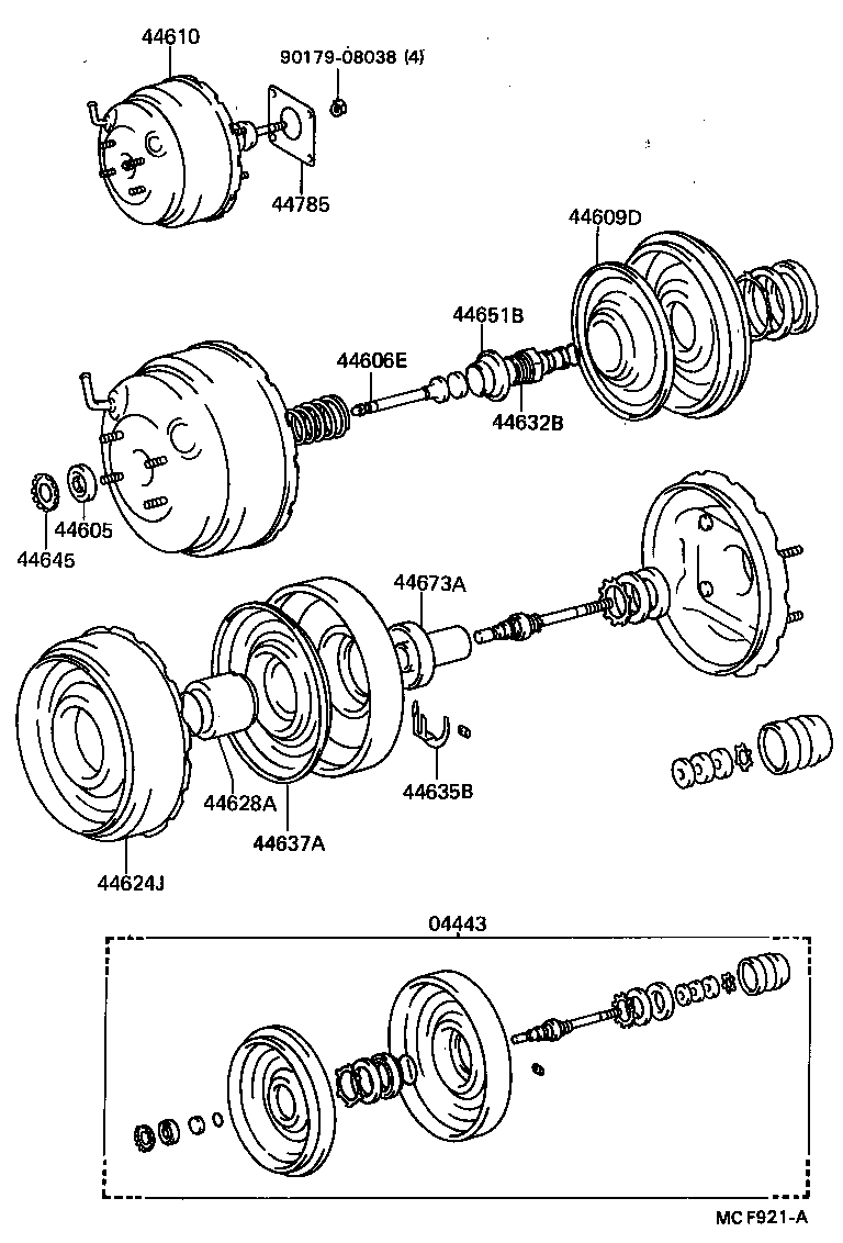  CRESSIDA |  BRAKE BOOSTER VACUUM TUBE