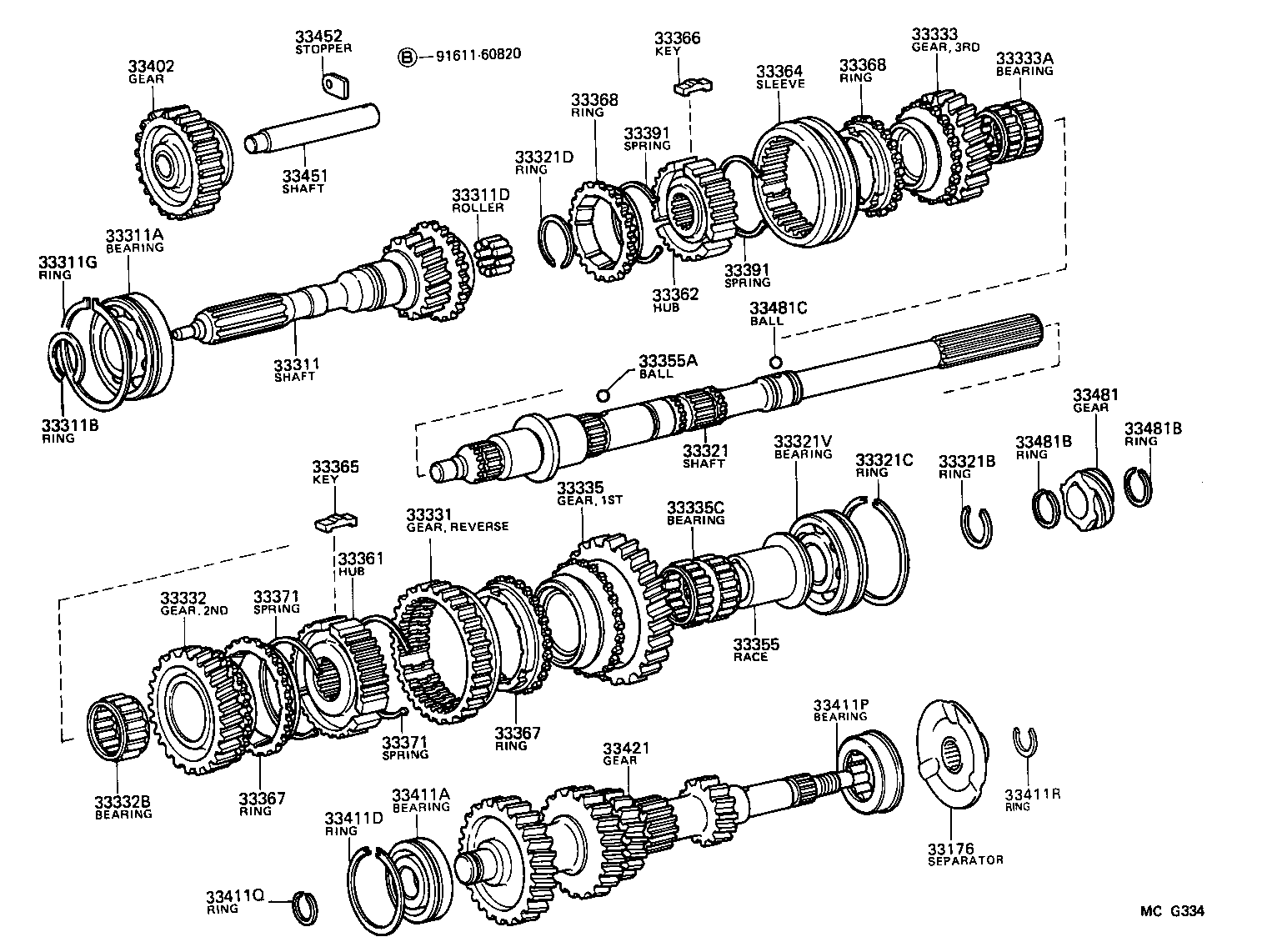  4 RUNNER TRUCK |  TRANSMISSION GEAR MTM