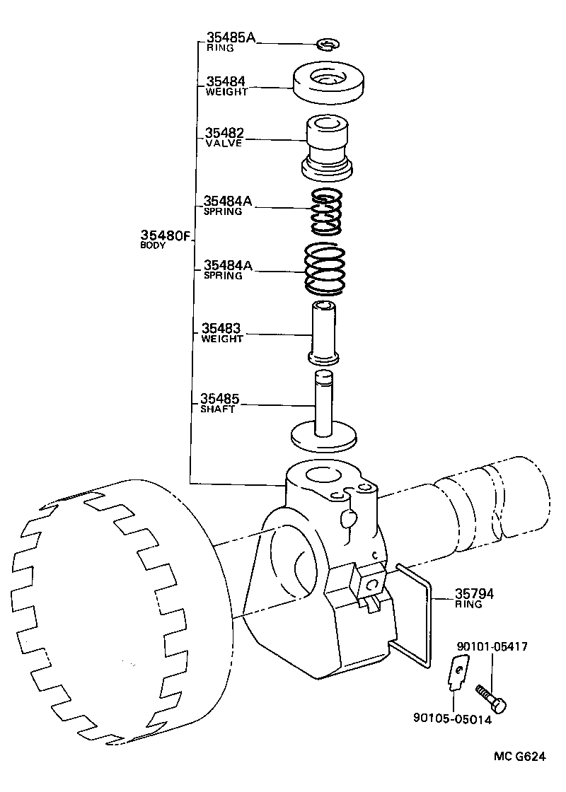  VAN |  REAR OIL PUMP GOVERNOR ATM