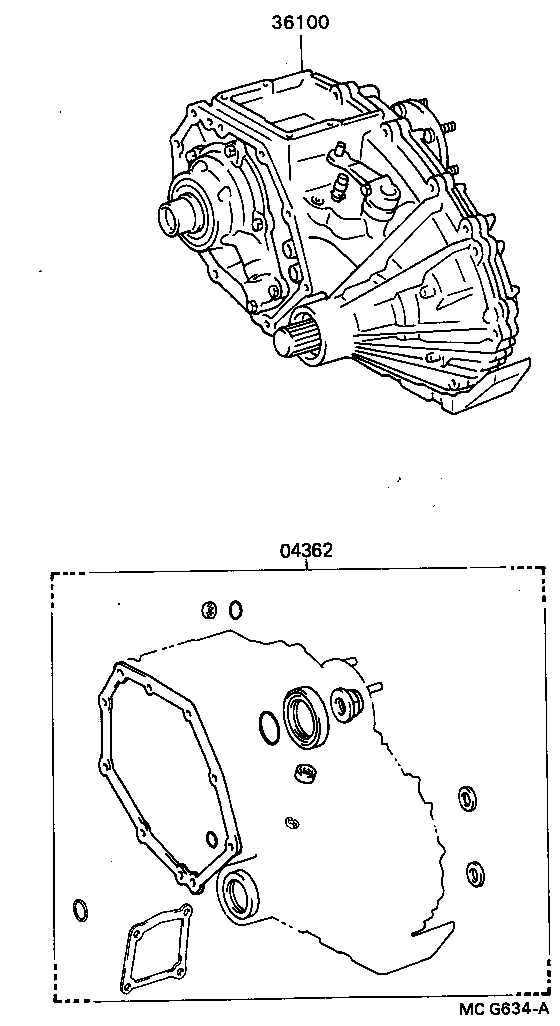  VAN |  TRANSFER ASSEMBLY GASKET KIT