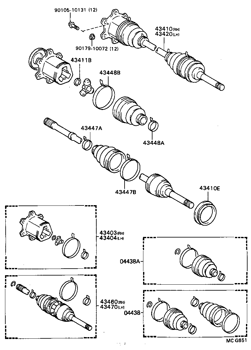  VAN |  FRONT DRIVE SHAFT