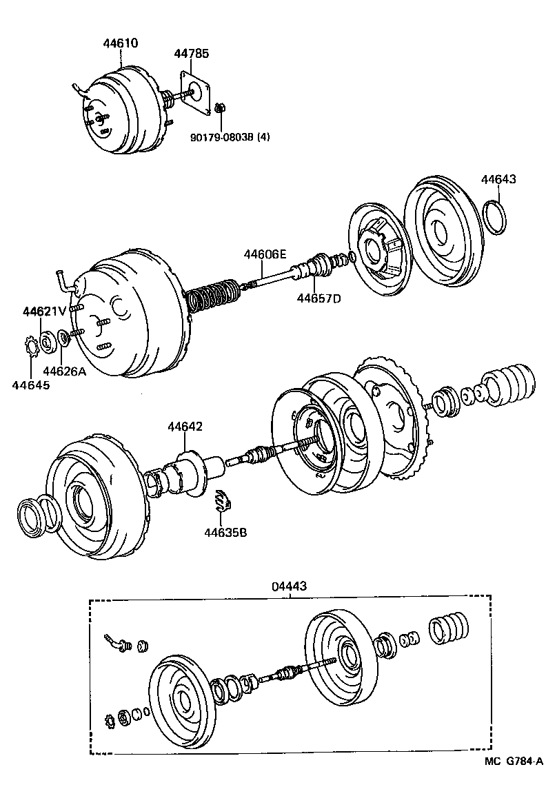  CRESSIDA |  BRAKE BOOSTER VACUUM TUBE