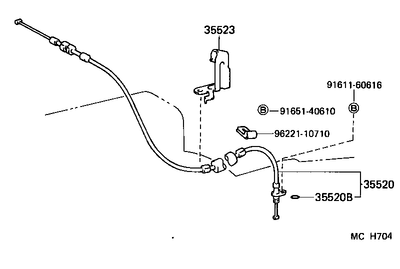  LS400 |  THROTTLE LINK VALVE LEVER ATM