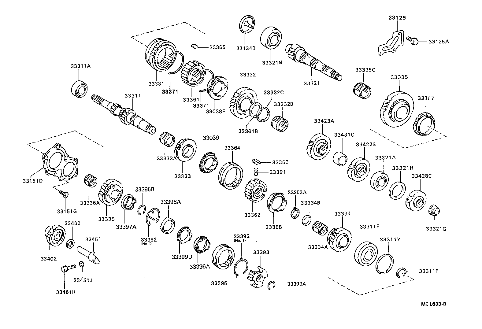  ES300 |  TRANSMISSION GEAR MTM