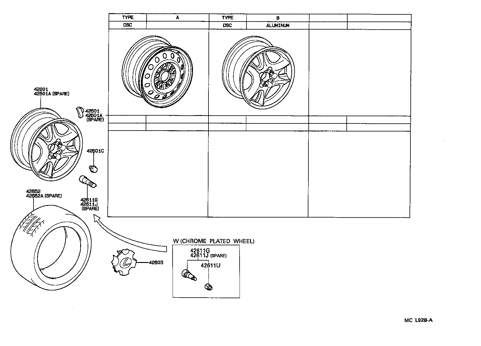  ES300 |  DISC WHEEL WHEEL CAP