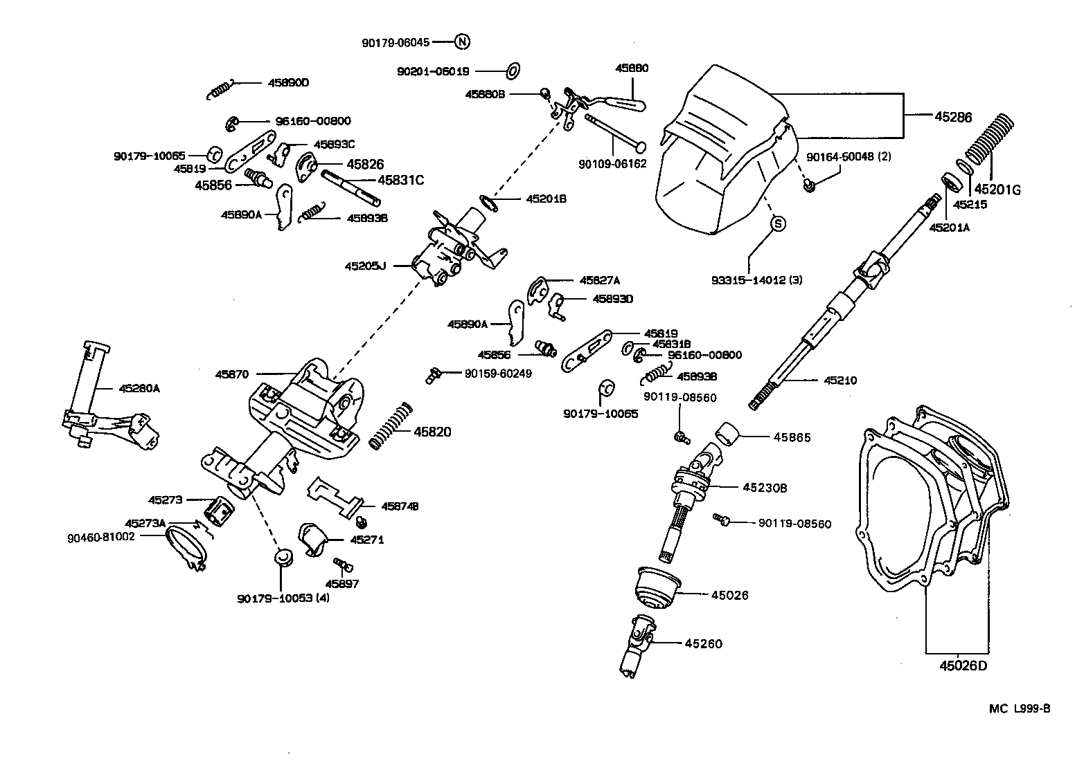  ES300 |  STEERING COLUMN SHAFT