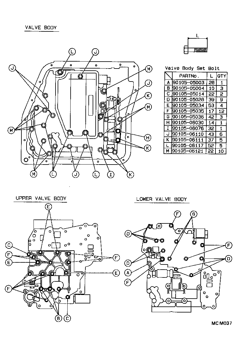  CAMRY NAP |  VALVE BODY OIL STRAINER ATM