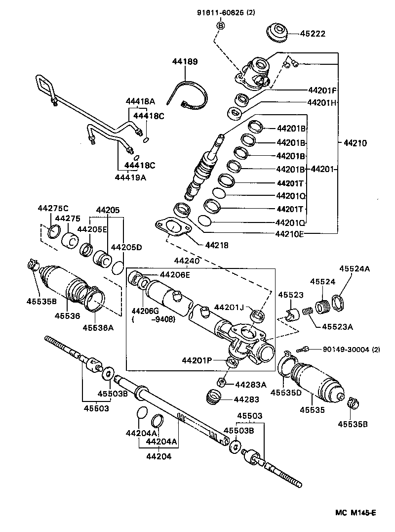  ES300 |  FRONT STEERING GEAR LINK