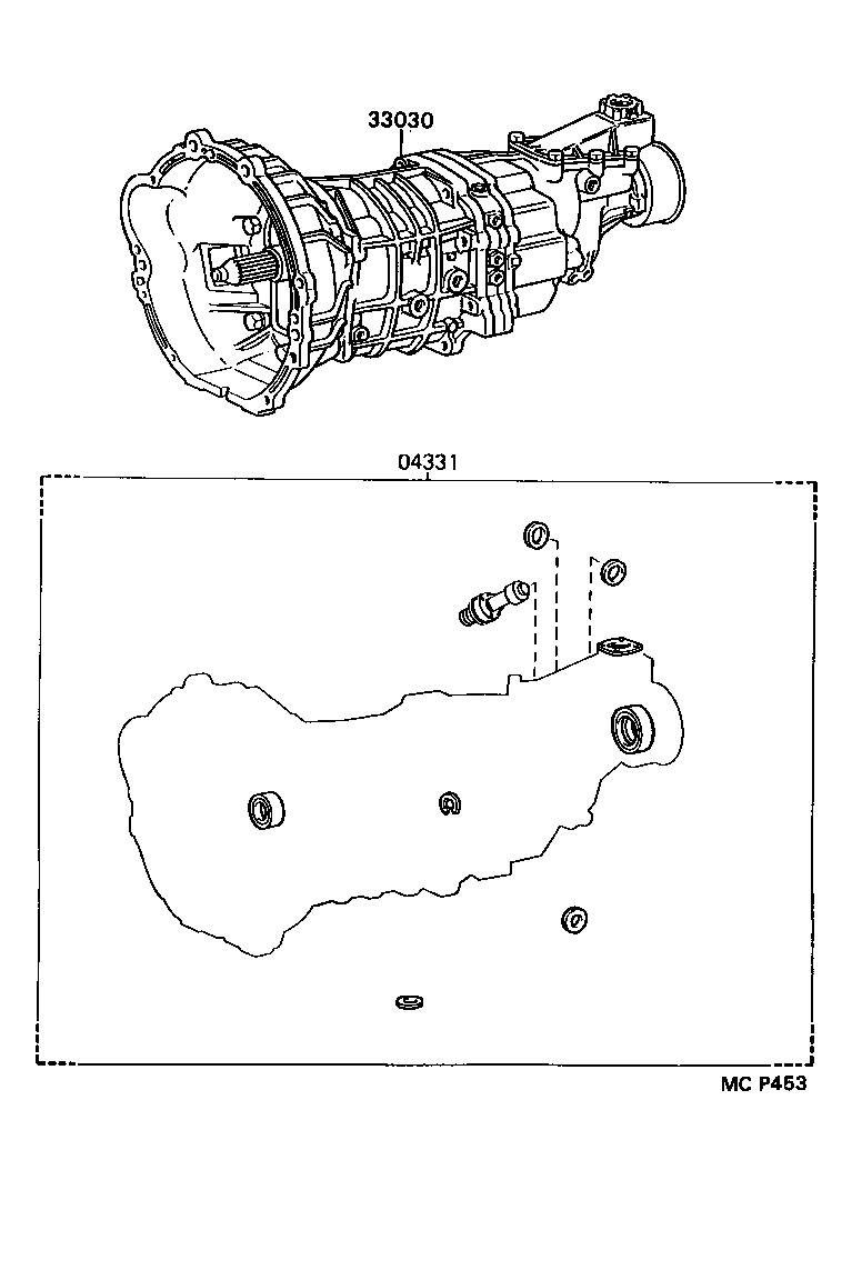  SUPRA |  TRANSAXLE OR TRANSMISSION ASSY GASKET KIT MTM