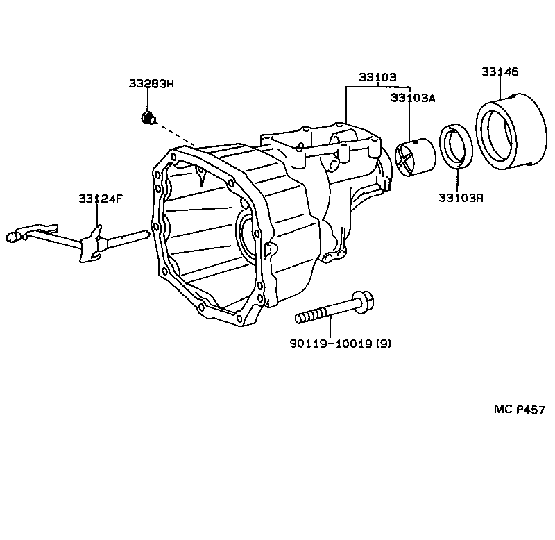  SUPRA |  EXTENSION HOUSING MTM